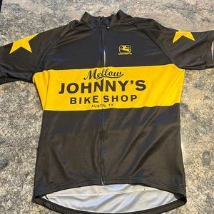 Mellow Johnny’s Bike Shop LARGE Giordana Bike Jersey